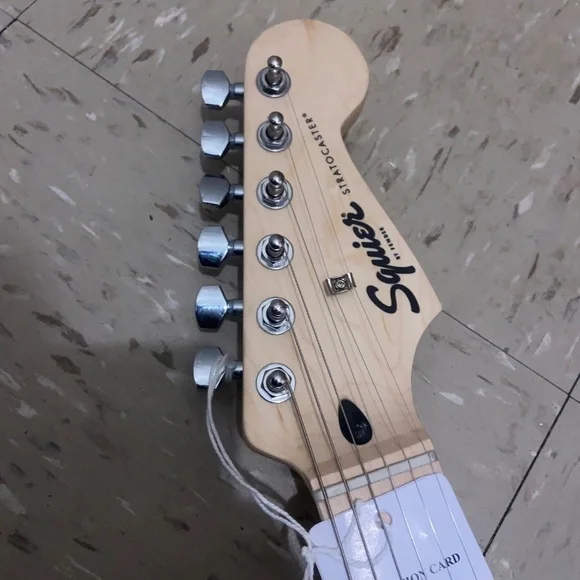 Brand New Squier Sonic Stratocaster HSS Electric Guitar - Black - Unopened - Picture 6 of 6